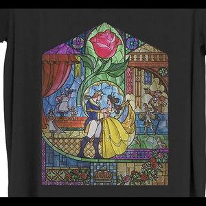 Beauty & The Beast Stained Glass Screen T XXL